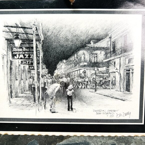 Vieux Carre Historic New Orleans Roofing Slate 175 Year Tile Bourbon St D Davey - Picture 2 of 7